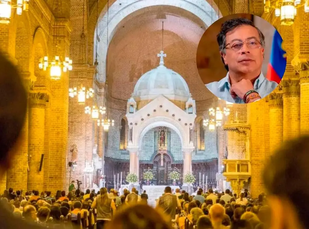 La reforma tributaria de Gustavo Petro busca que las iglesias paguen impuesto de renta en Colombia. FOTO COLPRENSA