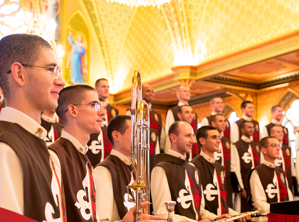 Los Caballeros de la Virgen es una asociación católica que tiene una especial devoción por la Virgen María. Foto: Cortesía.