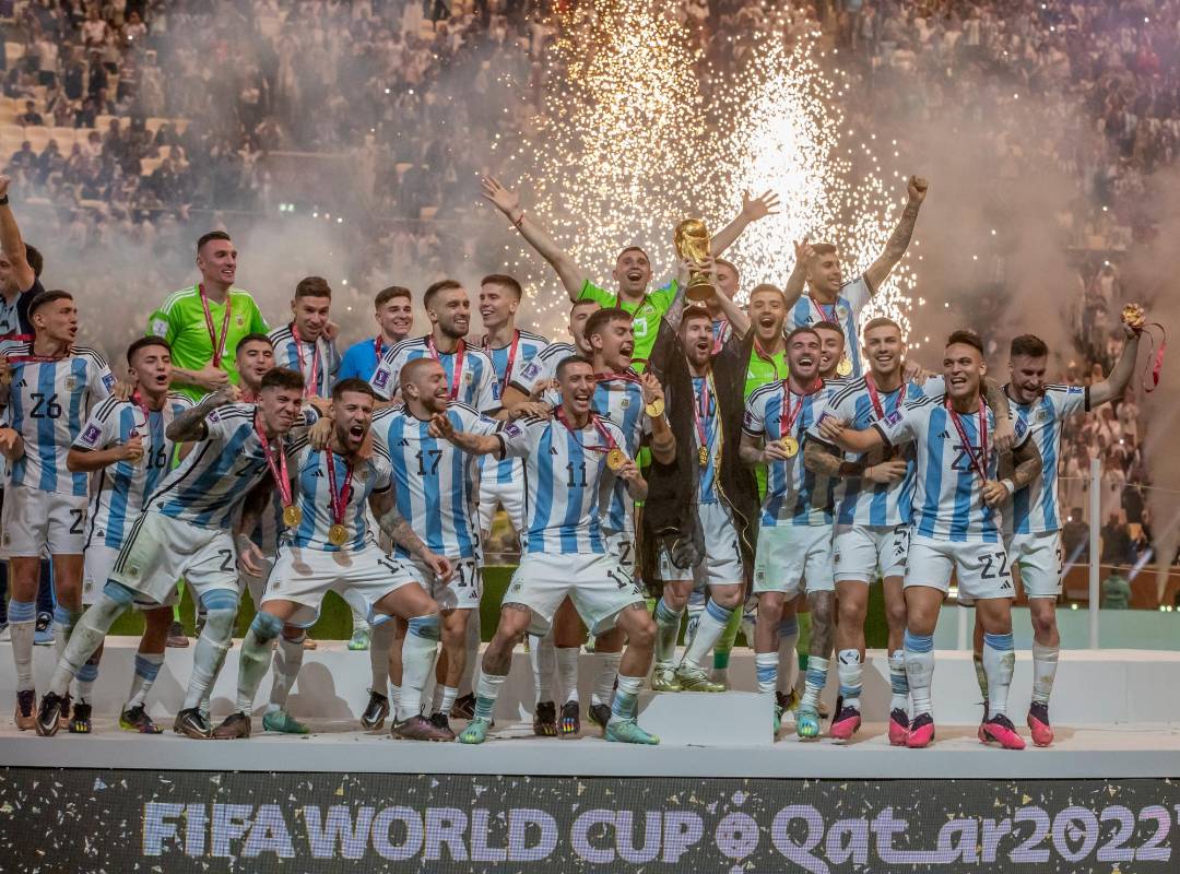 Con equipo de talentosos y aguerridos, Argentina gritó campeón. Foto: JUAN ANTONIO SÁNCHEZ.