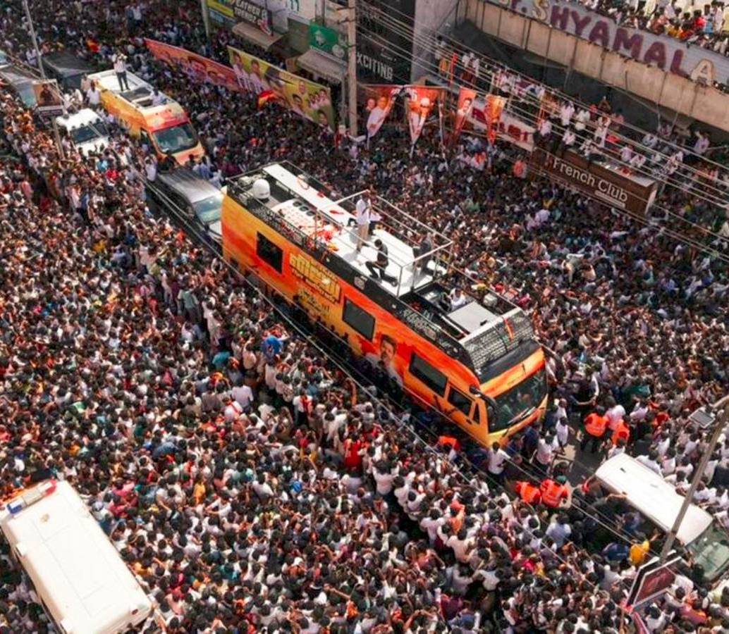La estampida en la India dejó 36 muertos. FOTO The Hindu. 