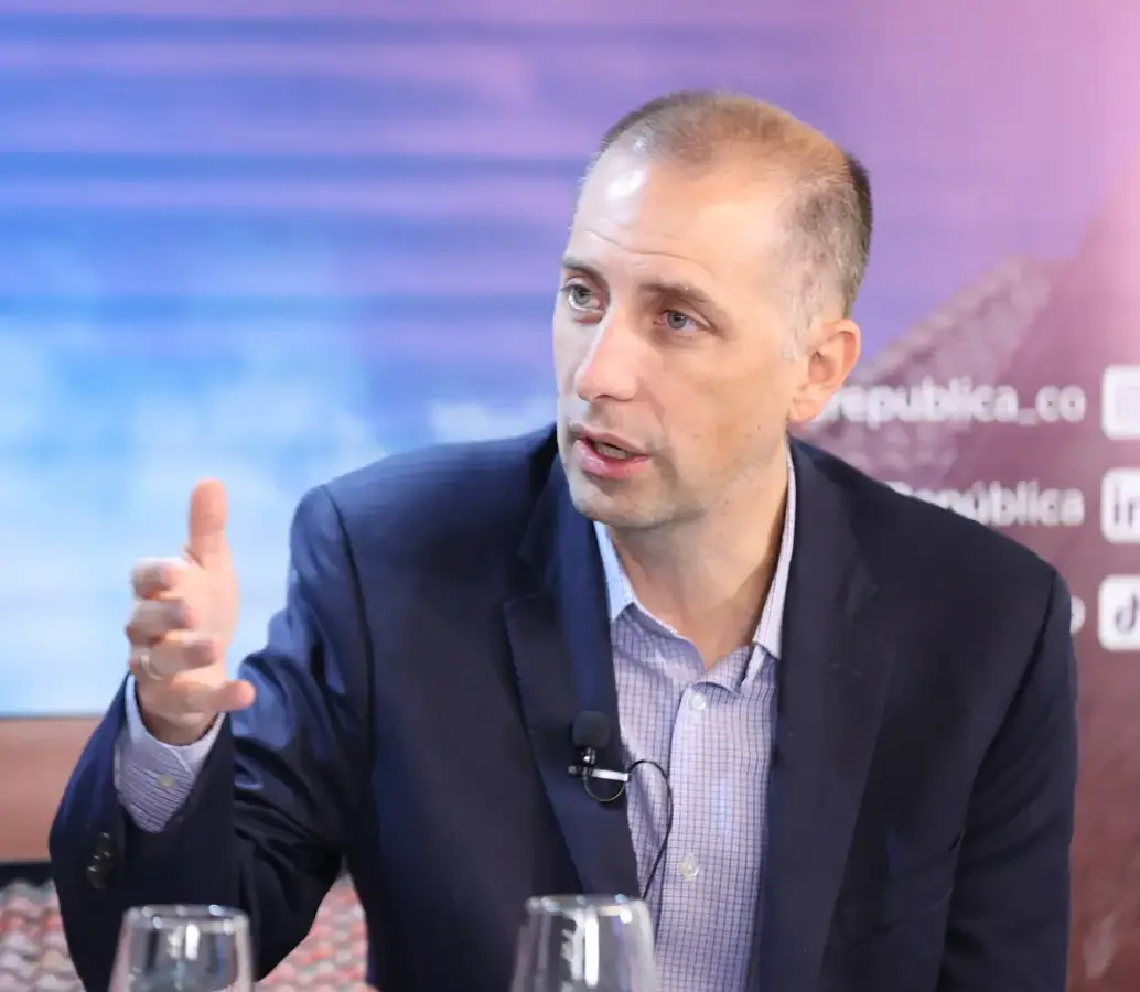 El gerente general de la Bolsa de Valores de Colombia, BVC, Andrés Restrepo. FOTO: LR.