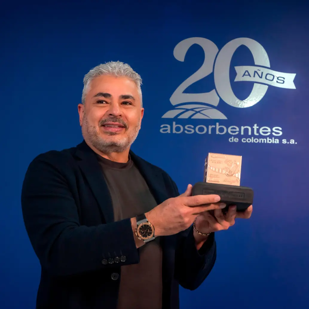 Diego Cardona, gerente General de Absorbentes de Colombia. Foto Cortesía. 