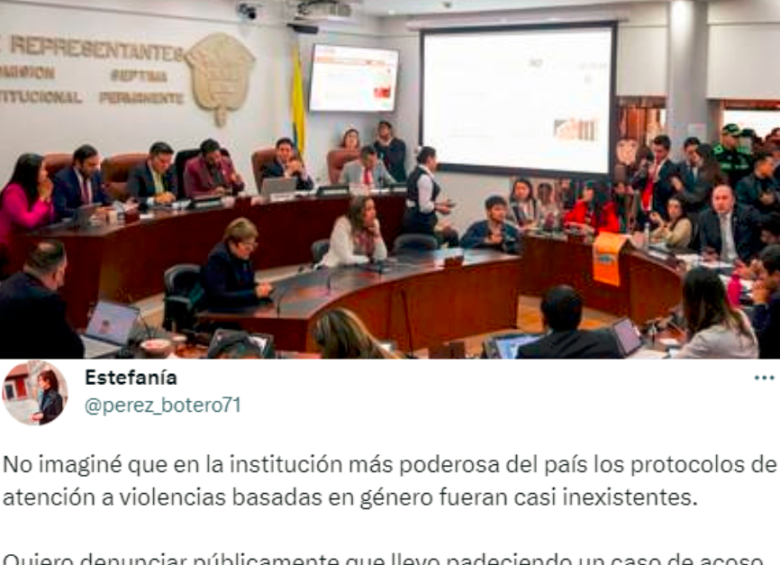 Imagen de referencia de la Comisión Séptima de la Cámara de Representantes. FOTO: ARCHIVO EL COLOMBIANO