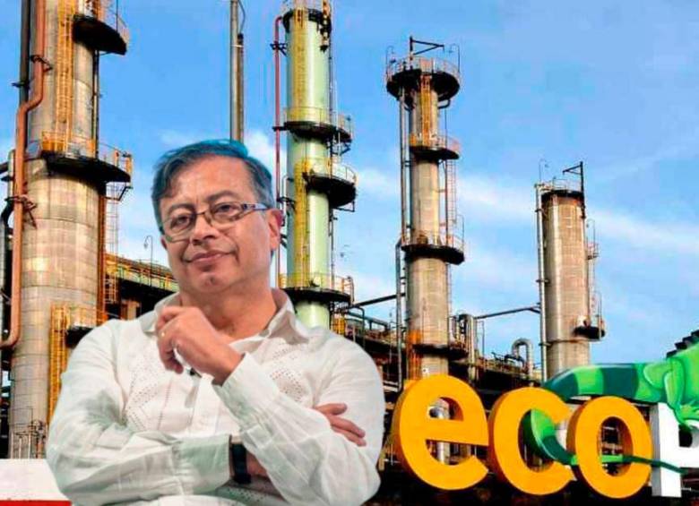 Petro asegura que Ecopetrol está generando menos ganancias a razón de una caída en los precios internacionales del barril de petróleo. FOTOS: Colprensa y Presidencia 