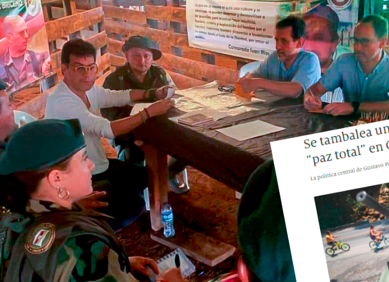El comisionado Danilo Rueda ha sido el encargado de liderar las reuniones con la guerrilla de Iván Mordisco, quien dijo que el cese estaba en crisis. FOTO cortesía