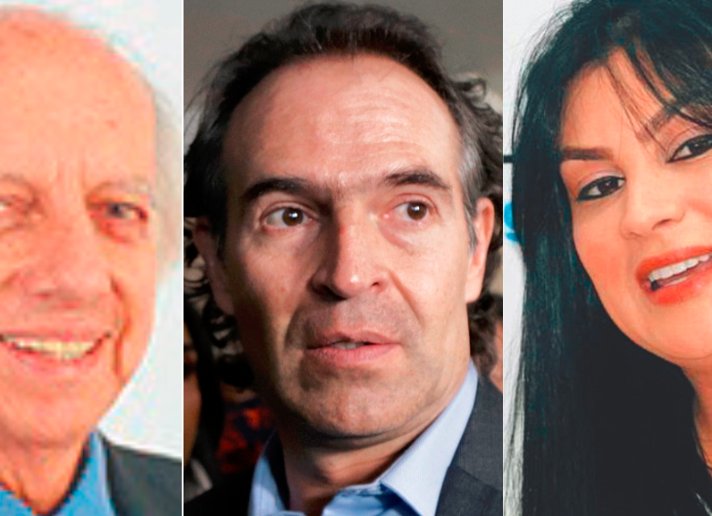 Jorge Ignacio Zorro, Federico Gutiérrez y Milena Flórez. FOTOS: COLPRENSA Y CORTESÍA