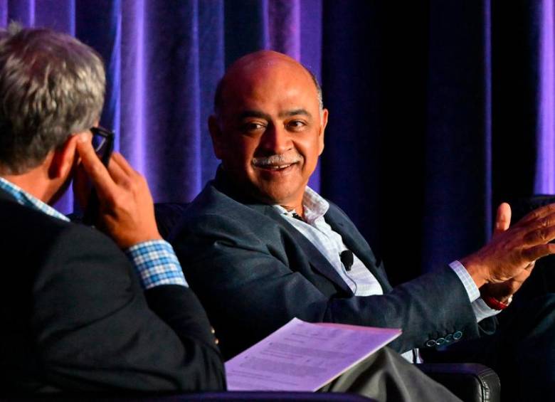 Arvind Krishna es el presidente de IBM. FOTO tomada de Twitter