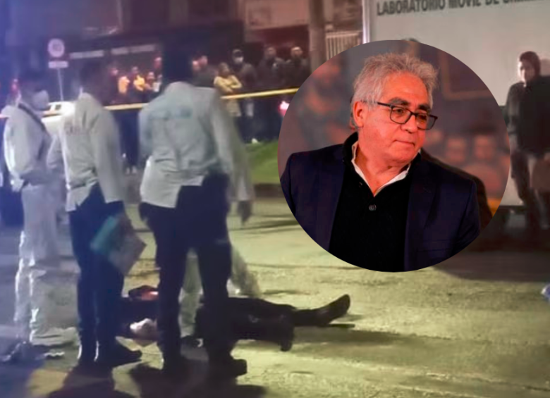 El director de la UNP, Augusto Rodríguez, y su hija resultaron ilesos. Uno de los atacantes murió en la escena del crimen. FOTO: CORTESÍA
