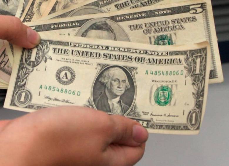 Según los analistas, esta fortaleza del dólar hoy juega contra el peso colombiano, el repunte de tasas y el efecto que ello ha tenido en los tesoros americanos. FOTO: Archivo EL COLOMBIANO