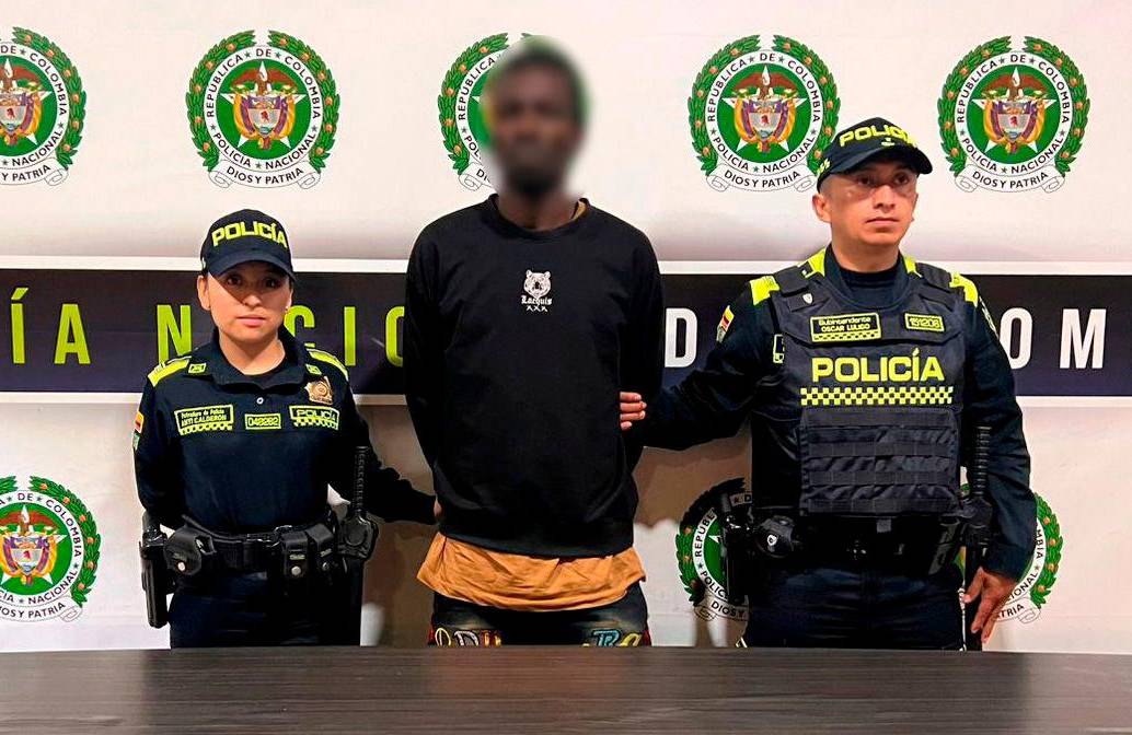 Alias “Churria” habría participado en el asesinato de un soldado profesional, en agosto de 2022. FOTO POLICÍA