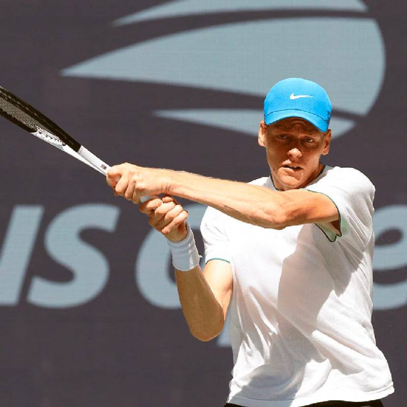 Jannik Sinner es actual número uno del tenis mundial. FOTO AFP