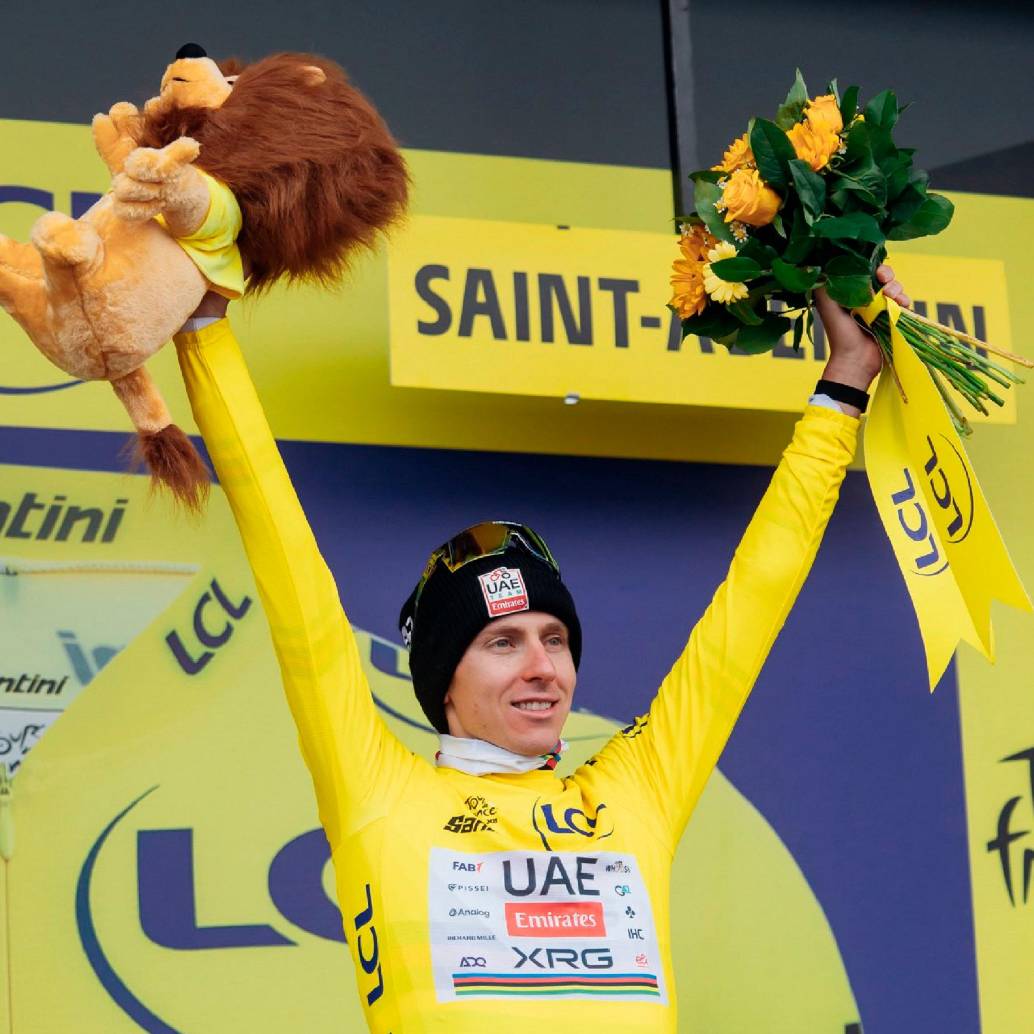 Pogacar, el hombre más fuerte del Tour de Francia-2025. FOTO X-UAE EMIRATES