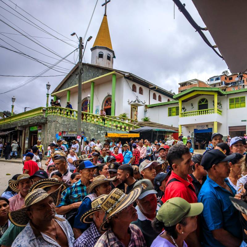 Briceño, Antioquia, es uno de los municipios más afectados por fenómenos de desplazamiento forzado masivo en los últimos años. FOTO: ANDRÉS CAMILO SUÁREZ ECHEVERRY.