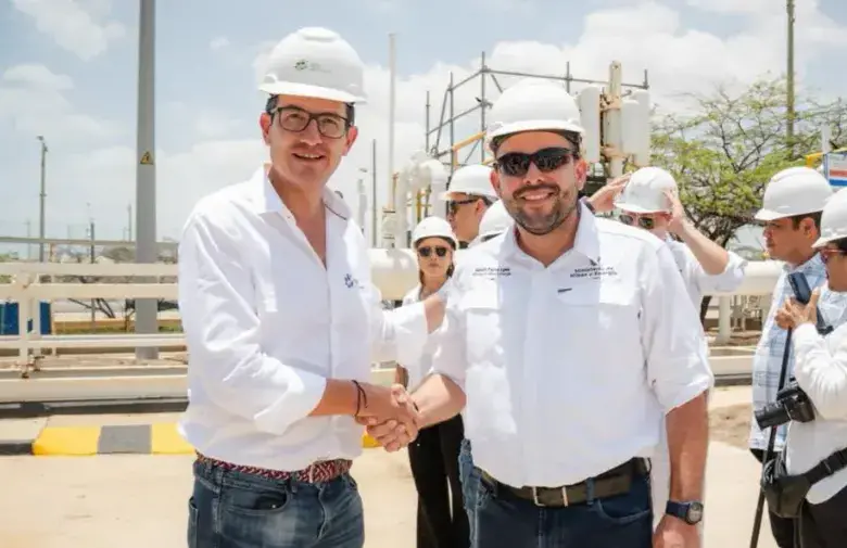 Ballenas fue presentado como una de las alternativas más viables y eficientes para asegurar el suministro de gas natural en Colombia. Foto: Cortesía