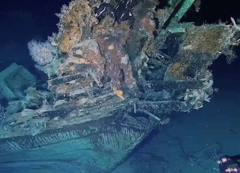 La ministra Yannai Kadamani cuestionó la autenticidad de las imágenes del documental titulado The Holy Grail of Shipwrecks. FOTO captura de pantalla BBC