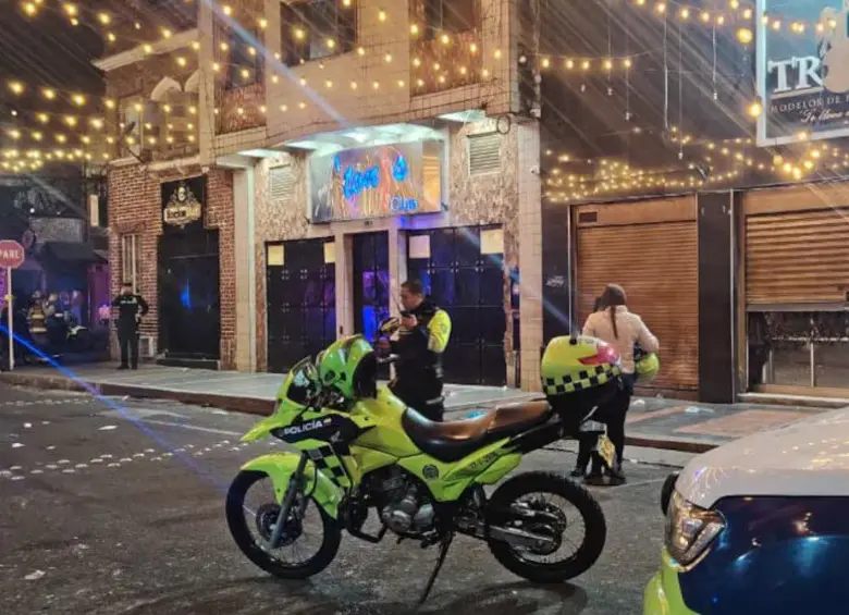 Las calles aledañas al establecimiento fueron cerradas por la Policía. FOTO: POLICÍA NACIONAL.
