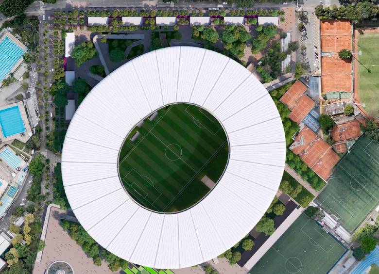 Así será el nuevo estadio Atanasio Girardot: FOTOS Cortesía Alcaldía de Medellín y Getty