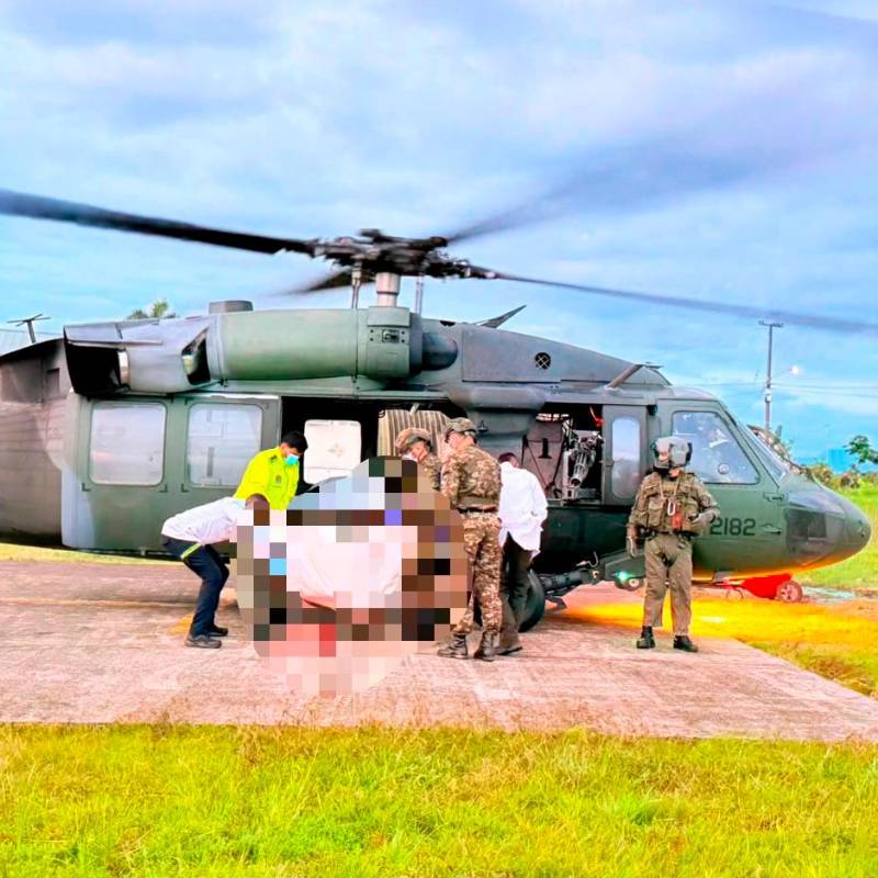 Los cadáveres fueron extraídos de la zona rural de Nuquí y llevados a Medicina Legal de Quibdó, en Chocó. FOTO: CORTESÍA FF.MM.