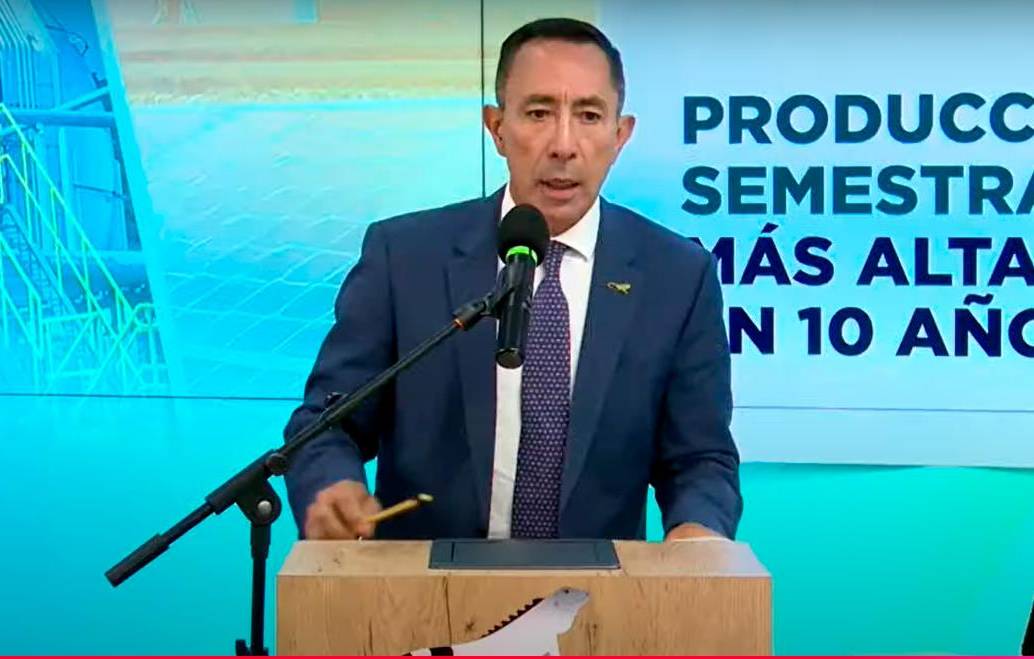 Ricardo Roa, presidente de Ecopetrol, detalló las cifras de la epresa a junio de 2025.<b><span class="mln_uppercase_mln"> </span></b>FOTO<b><span class="mln_uppercase_mln"> tomada de YouTube</span></b>