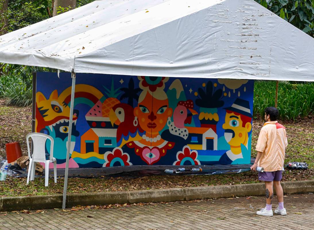 Se premia al mejor graffitero y muralista colombiano, buscando destacar cómo el arte urbano se ha ganado un espacio importante en el territorio nacional e internacional. Foto: Manuel Saldarriaga Quintero.