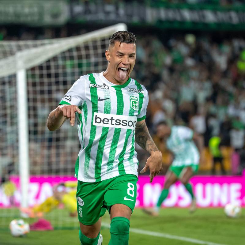 Matheus Uribe espera ser protagonista del clásico frente al DIM. FOTO JUAN ANTONIO SÁNCHEZ