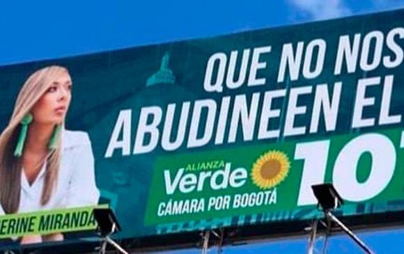 Estas son algunas de las polémicas vallas de los candidatos para las elecciones de 2022. La puja entre el partido de Gobierno y el sector de Gustavo Petro son protagonistas. FOTO Redes sociales