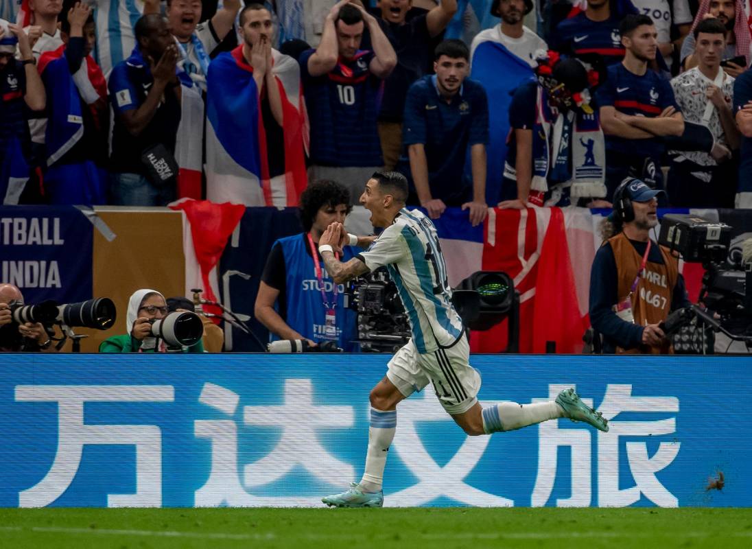 Después de 36 años la Selección Argentina consiguió su tercer título Mundial. Foto : Juan Antonio Sánchez 