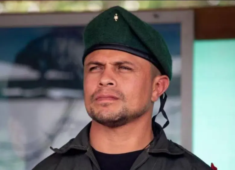 Alias Marlon, disidente de las Farc en el Cauca.
