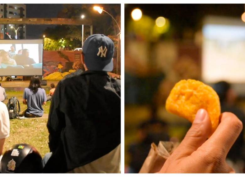 Los jueves a las 6:30 es la cita para ver cine con empanada a bordo. FOTOS CORTESÍA