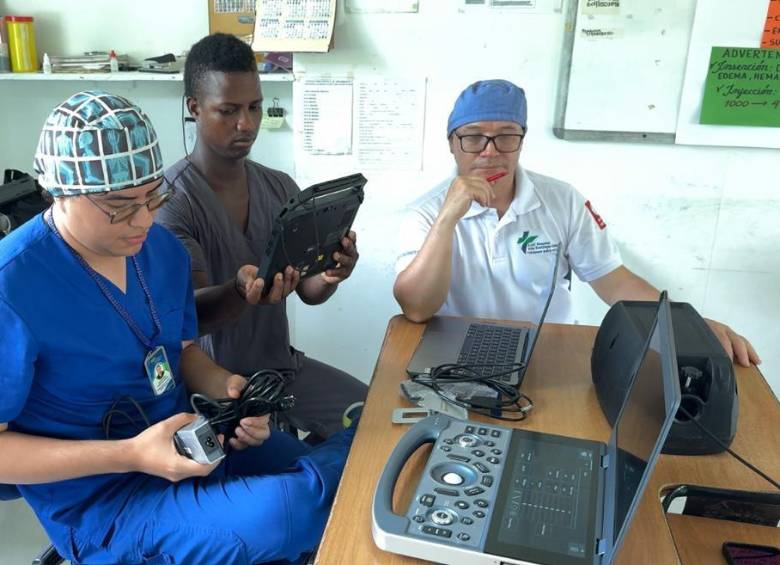 Algunos de los equipos que en los municipios y rincones más apartados usa el personal médico rural. FOTO: Cortesía.