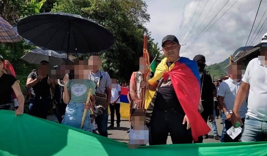Luis Aurelio Araujo era líder del pueblo Awá en Nariño. FOTO: Cortesía
