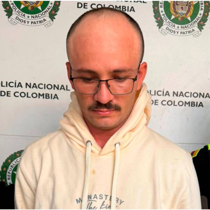 Según las autoridades, alias Chalá o Víctor Chalá se identifica como Jhon Édison Chalá Torrejano. FOTO: Cortesía