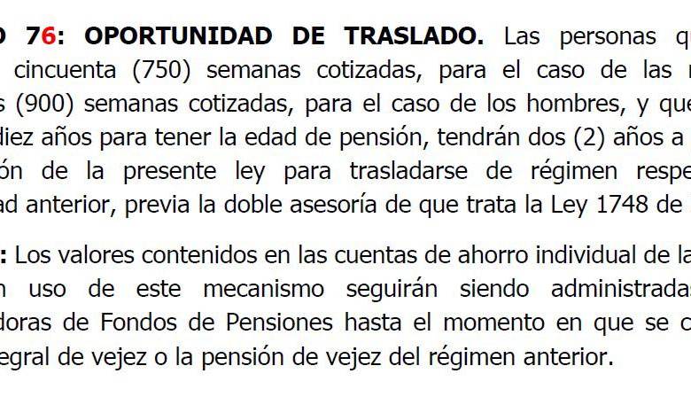 Presidente de Colpensiones se equivoca al confundir la sanción de la reforma pensional con la entrada en vigor de la ley: esto dicen los expertos