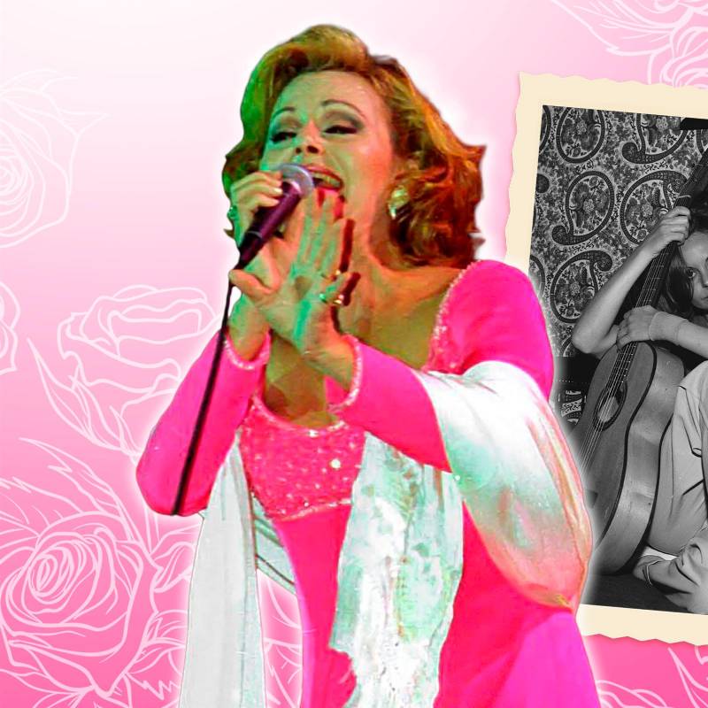 Rocío Dúrcal cantaba con el alma y mucho sentimiento. Así se podrá ver en este show en cines. FOTOS: AFP y Getty