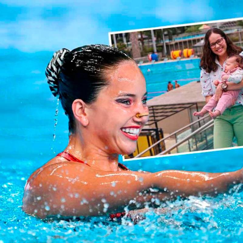 Mónica Saraí Arango Estrada en la competencia de solo en el Mundial de Natación, uno de los sueños que cumplió en sus 29 años de carrera deportiva. También estuvo en dos Juegos Olímpicos. FOTO GETTY 