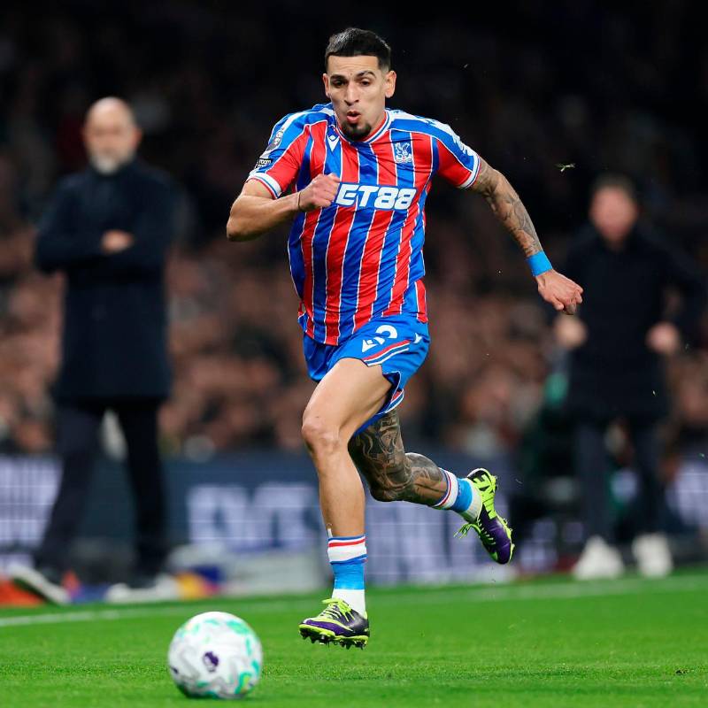 Daniel Muñoz suma 3 goles y 2 asistencias con Crystal Palace esta temporada en Premier League. FOTO: GETTY