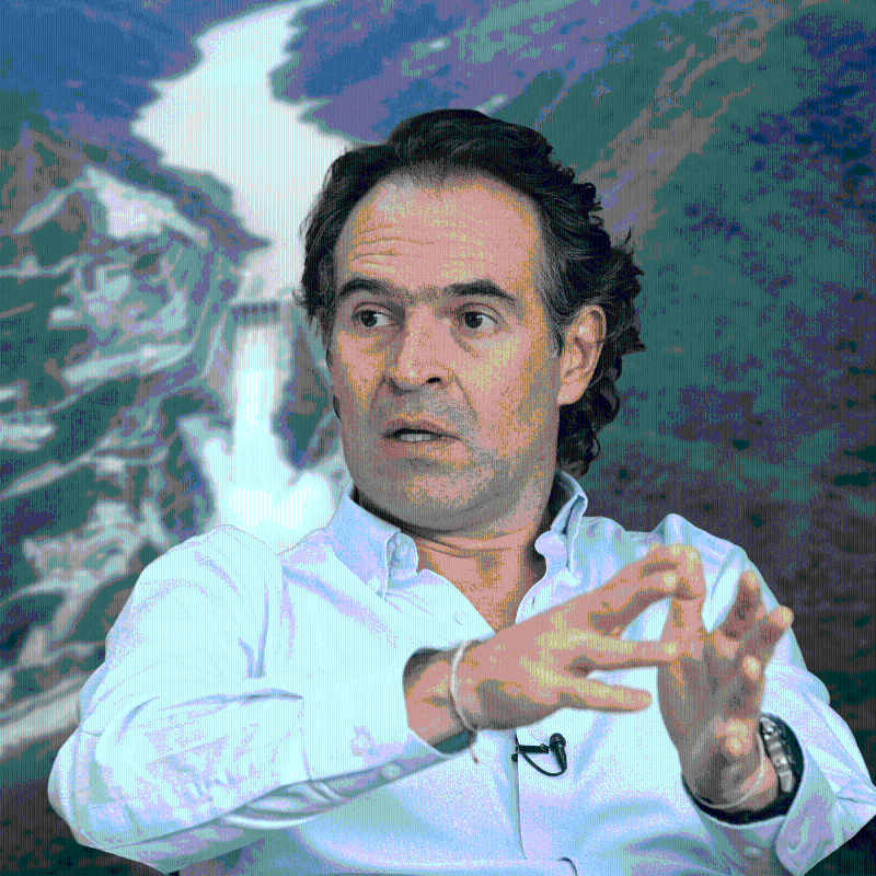 El alcalde Federico Gutiérrez planteó que el riesgo de racionamiento radicaría en que en el país ya no se están desarrollando grandes proyectos de generación. FOTOS: El Colombiano