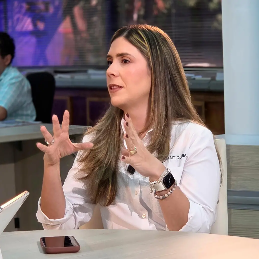 Juliana Velásquez, presidenta de Proantioquia. FOTO EL COLOMBIANO