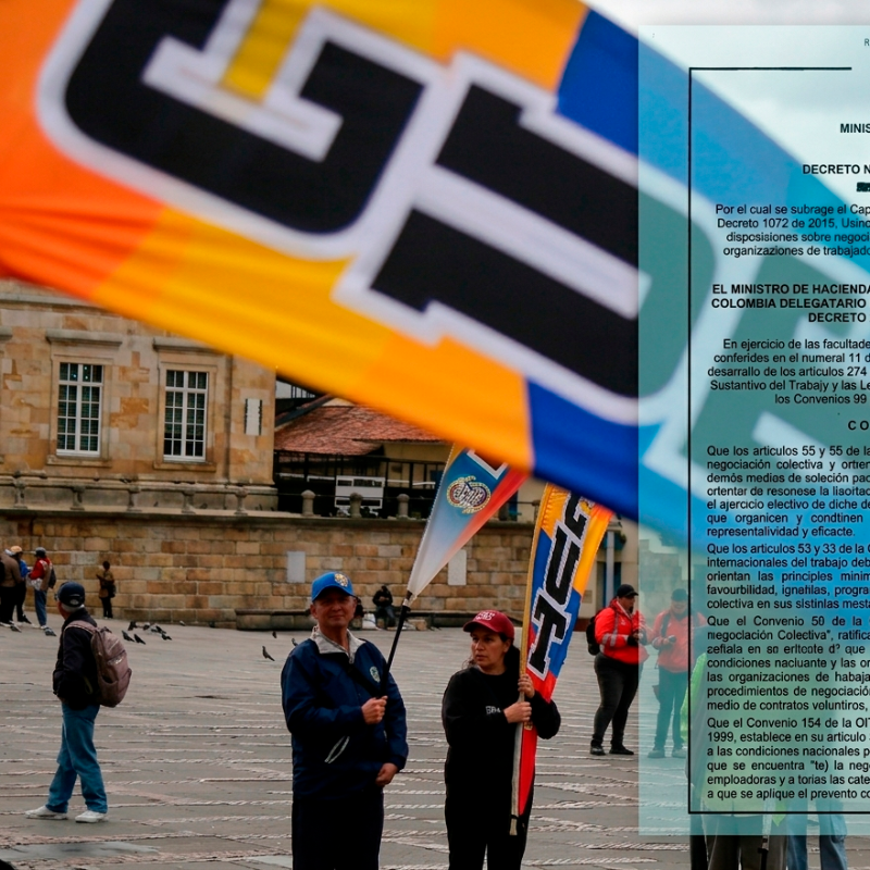 La negociación colectiva por sectores podría imponer condiciones laborales a empresas de todos los tamaños, incluidas las mipymes. FOTO COLPRENSA. 