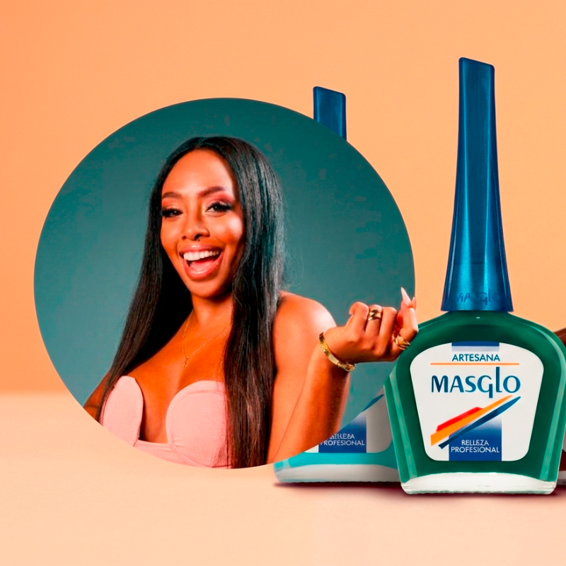 Masglo lanzó convocatoria nacional para bautizar su nueva línea de labiales tras críticas de Karen Sevillano. FOTO CORTESÍA Y COLPRENSA. 