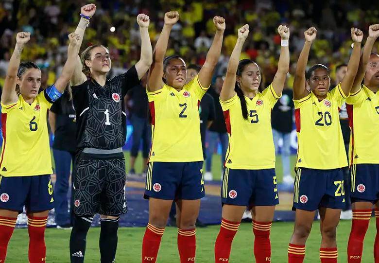 Desde el primer partido, las jugadoras de la Selección protestaron por la falta de garantías para el fútbol femenino en el país. FOTO: EFE