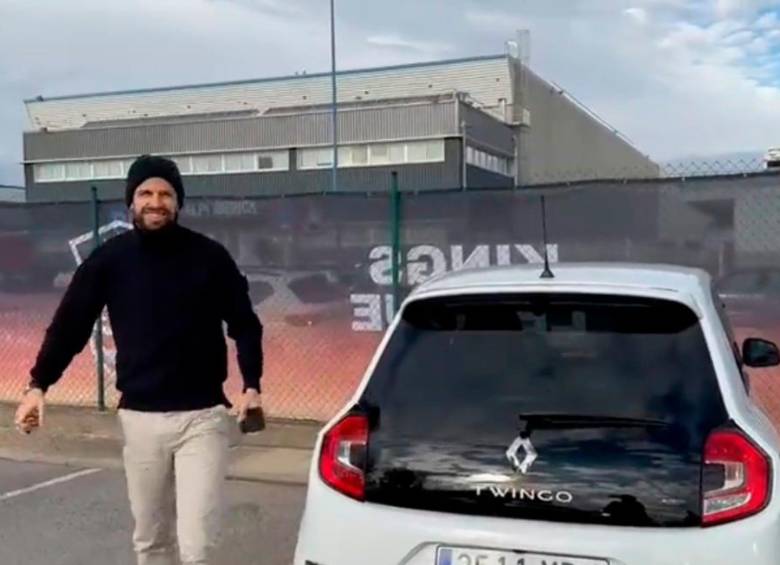 El gestó de Gerad Piqué se publicó en la mañana de este domingo y ya completa 2.4 millones de reproducciones. FOTO CAPTURA DE PANTALLA