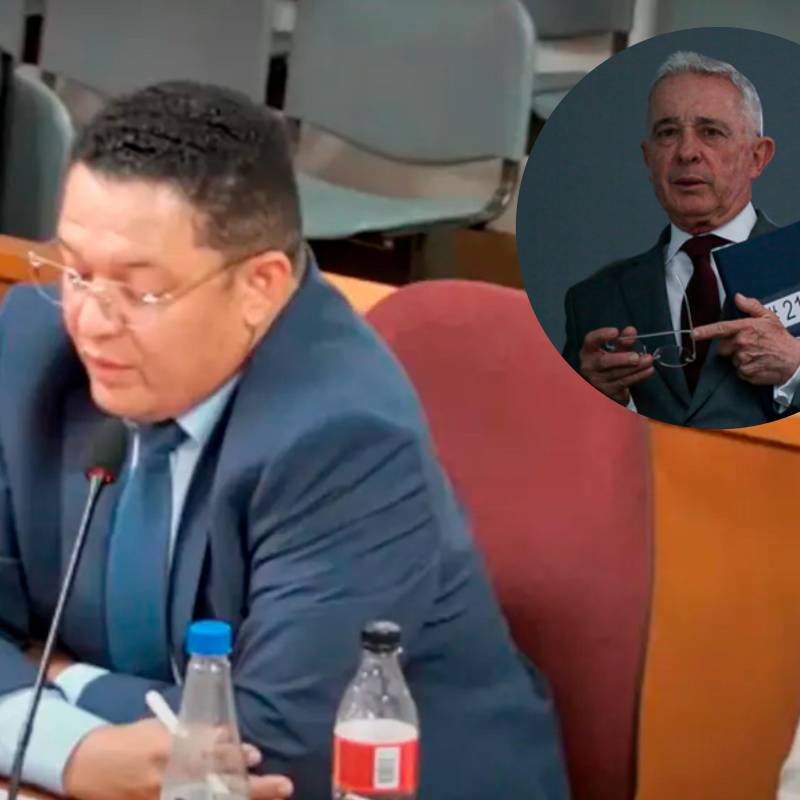 Bladimir Cuadro es el delegado de la Procuraduría en el juicio penal al expresidente Álvaro Uribe. FOTO: Captura de video