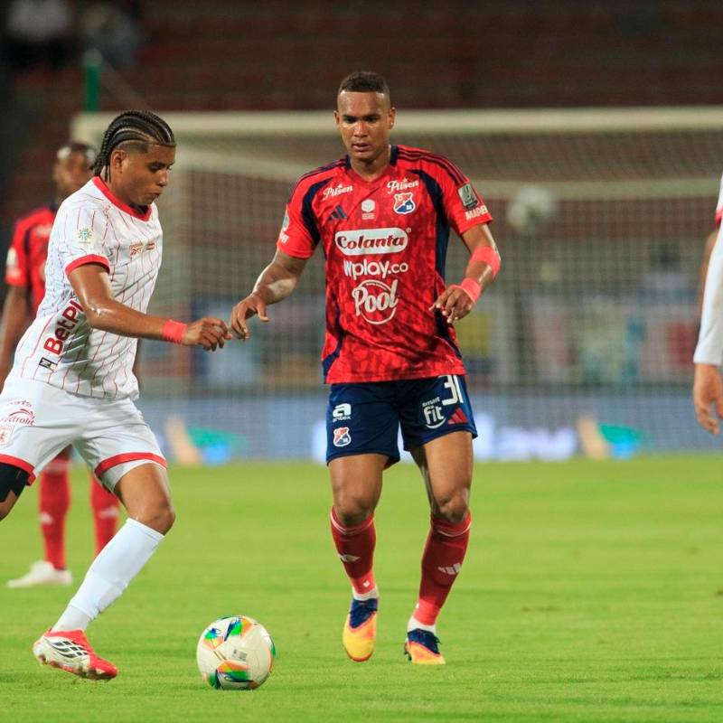 Independiente Medellín ganó por segunda vez en su casa en lo que va de la Liga. FOTO: Camilo Suárez