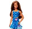 Así luce la nueva Barbie diabética de la empresa Mattel. FOTO: AGENCIA AFP.