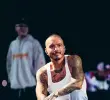J Balvin durante su concierto en el Atanasio Girardot, un espectáculo que movió la economía local y atrajo miles de visitantes. FOTO: Cortesía