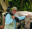 Rodrigo, miembro de la Sociedad Antioqueña de Ornitología, es uno de los pajareros más importantes de Colombia. Tiene más de 30 años de experiencia en la fotografía de aves y tres libros publicados. FOTO Instagram r_gaviria.
