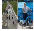 EnCicla cuenta con más de 130 estaciones manuales y automáticas en todo el Valle de Aburrá, integradas al Sistema de Transporte Masivo. En el Parque Juanes de la Paz, en Castilla, fue inaugurada la más reciente estación. Foto: El Colombiano y Cortesía