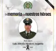Luis Alfredo Montero Angarita, el patrullero asesinado en la noche del martes 2 de diciembre. FOTO: REDES SOCIALES / X