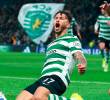 Luis Suárez se está acostumbrando a festejar en cada partido con el Sporting de Lisboa, lo que lo perfila como una opción prioritaria en la Selección Colombia. FOTO @SportingCP
